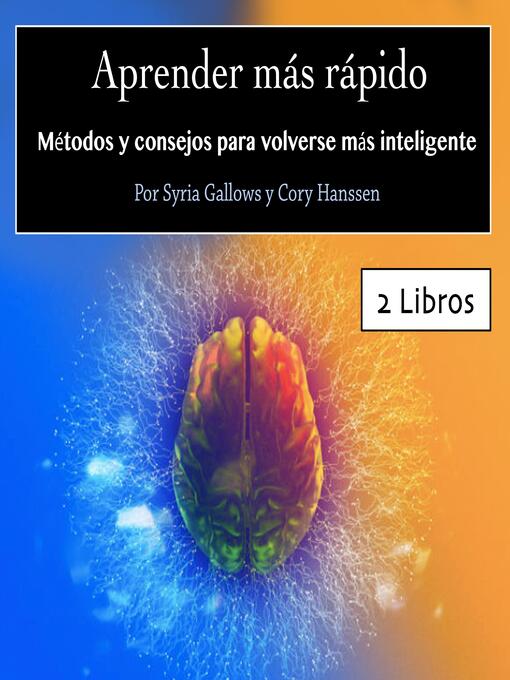 Title details for Aprender más rápido by Cory Hanssen - Wait list